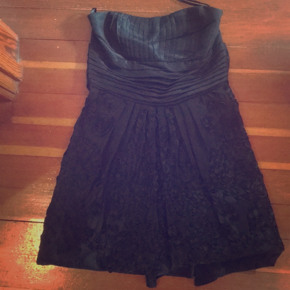 Strapless Black dress size 7/8